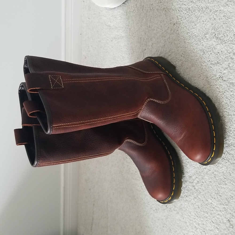 Brown Belsay Women's Pull On Work Boots, US Size 8